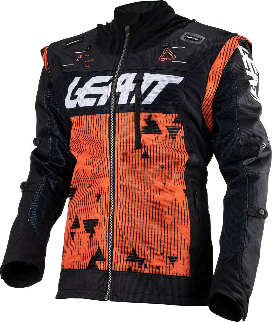 Leatt Moto 4.5 X-Flow Black/Orange