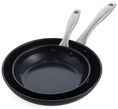 GreenPan Lima Midnight Frying Pan Set 26 + 30 cm
