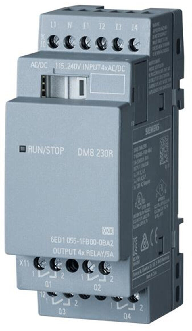 Siemens Expansion module LOGO! DM8 230R (6ED1055-1FB00-0BA2)