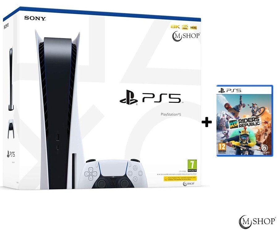 Sony PlayStation 5 (PS5) + Riders Republic au meilleur prix sur