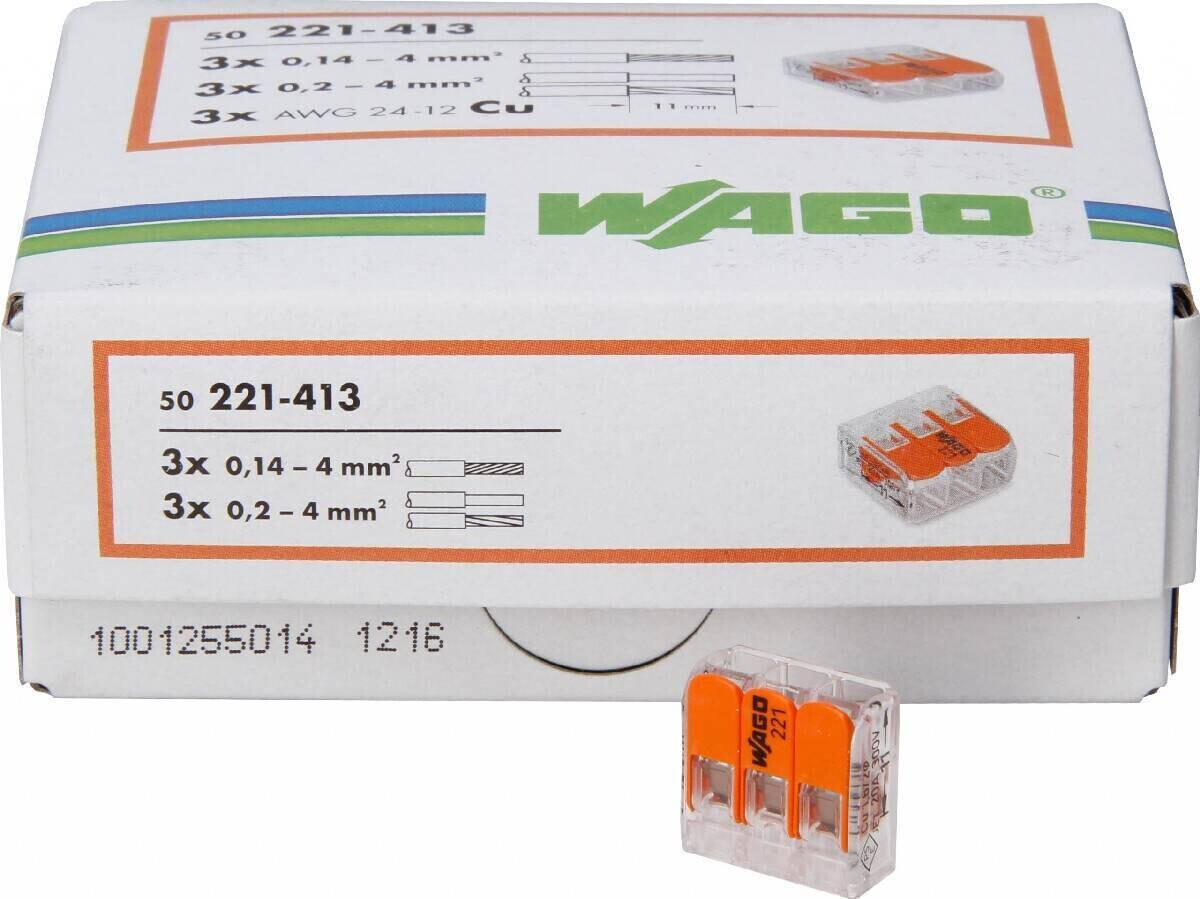 Wago COMPACT 221-413 (50 pcs.)