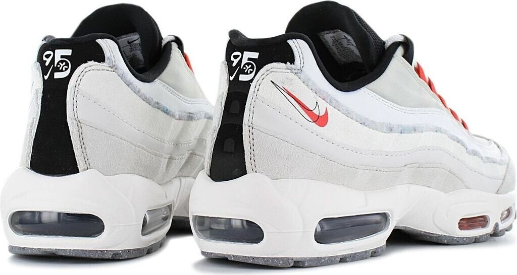 Nike Air Max 95 light bone habanero red black ab 159 95 Preisvergleich bei idealo