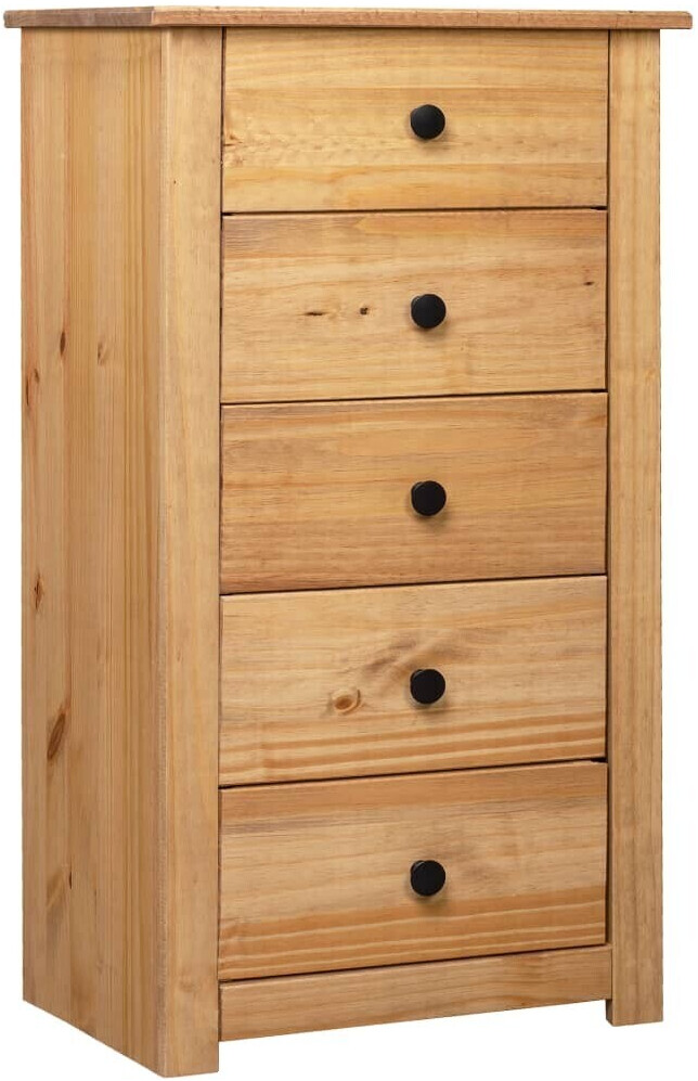 Photos - Dresser / Chests of Drawers VidaXL Sideboard Panama 46 x 40 x 89 cm Pine Brown 