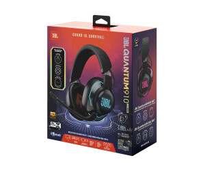  JBL Quantum 910 - Auriculares inalámbricos para juegos, color  negro, grande : Videojuegos