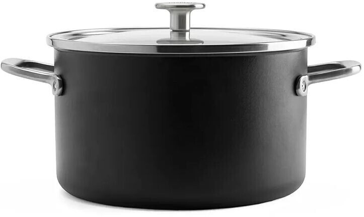 KitchenAid Cooking Pot Steel Core Enameled Matte Black - ø 20 cm / 3.7  Liter