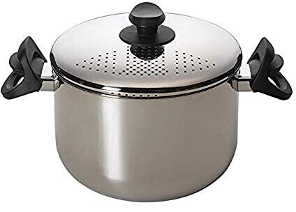 Excelsa Brunch Time Pasta Pot 22 cm 6l silver