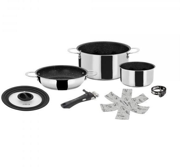 Brunner Stainless Steel Pot Set Academy NG 5+1 (0804031N)