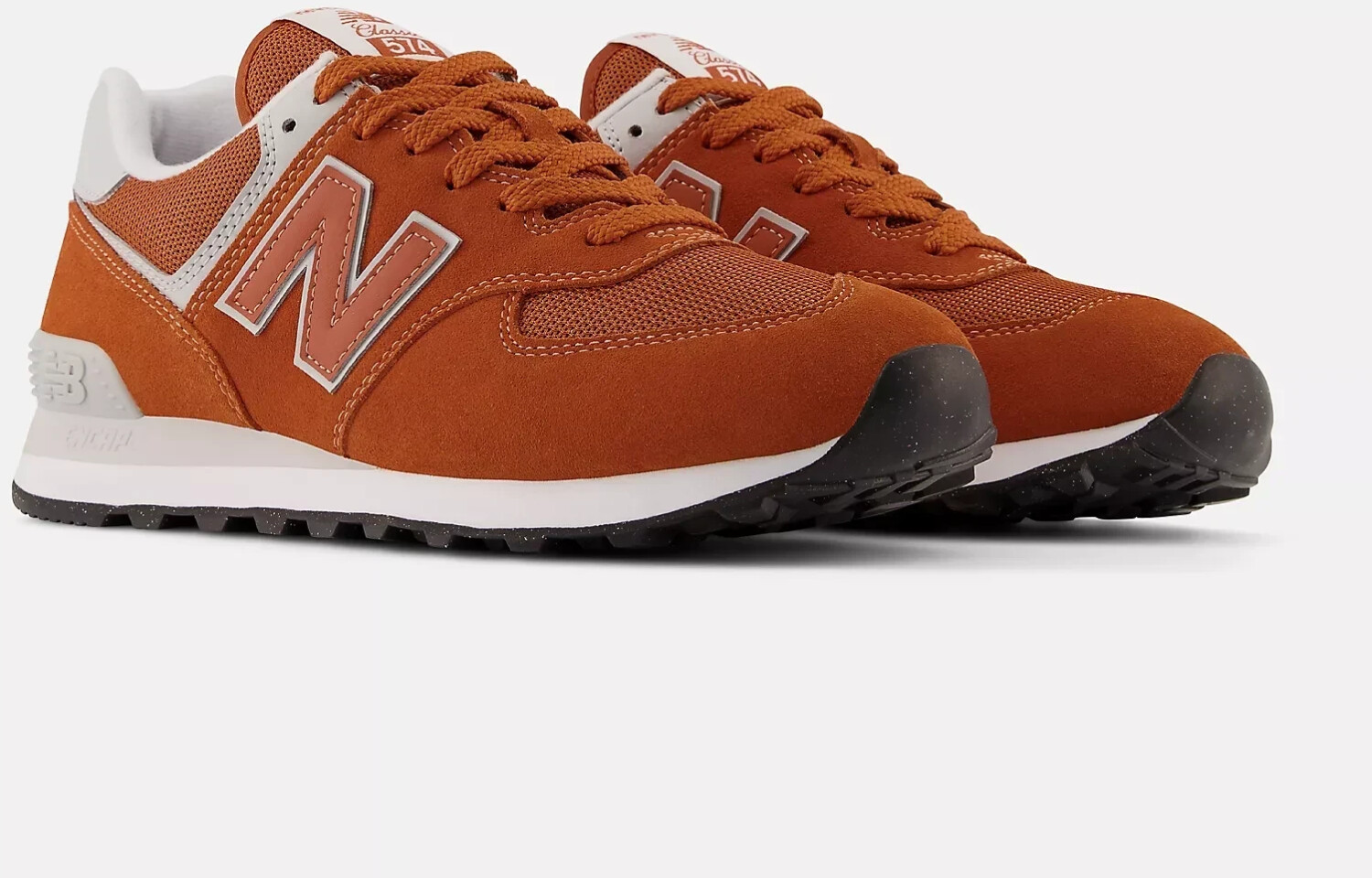 New Balance 574 orange grey desde 95 70 Compara precios en idealo