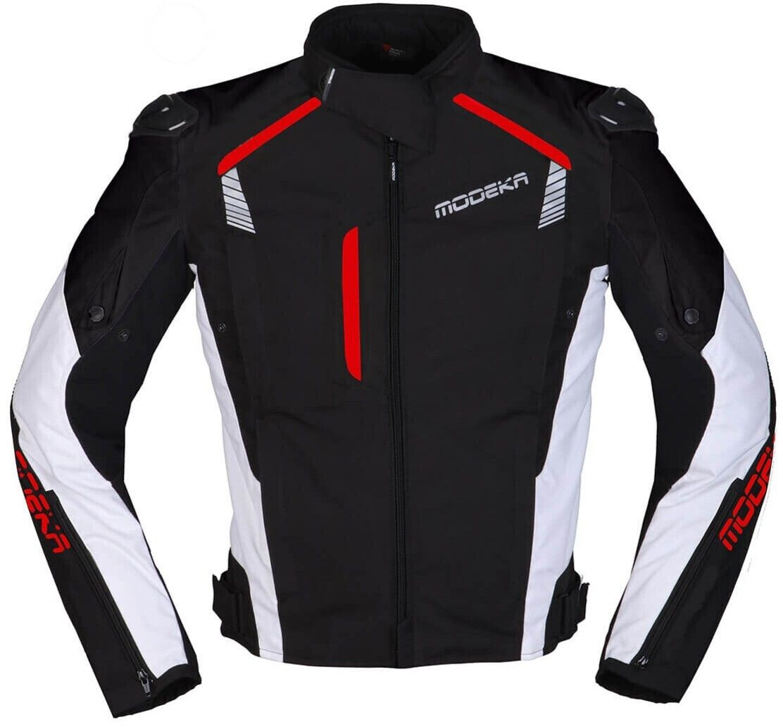 Modeka Lineos Jacket black/white/red