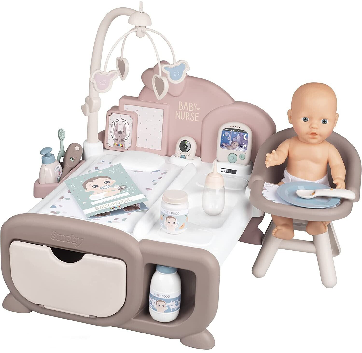 Photos - Doll Smoby Baby Nurse - Cocoon nursery 