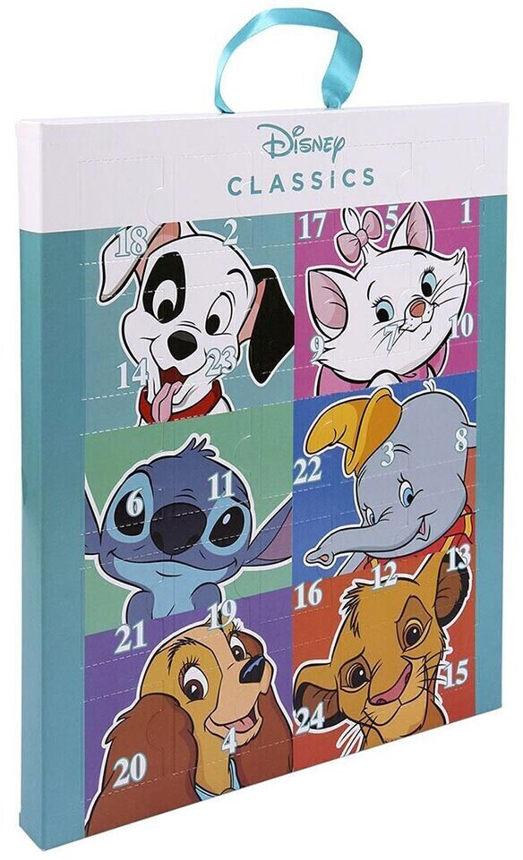 Cerdá Calendrier de l'Avent bijoux Disney Classics