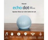 Echo Dot (5e génération, modèle 2022) avec horloge