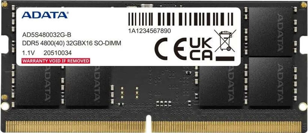 ADATA　AD5S480032G-B DDR5 4800 32GB image_0_141940.jpg