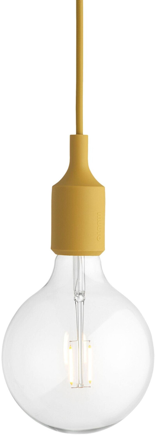 Muuto E27 Socket Lamp LED mustard