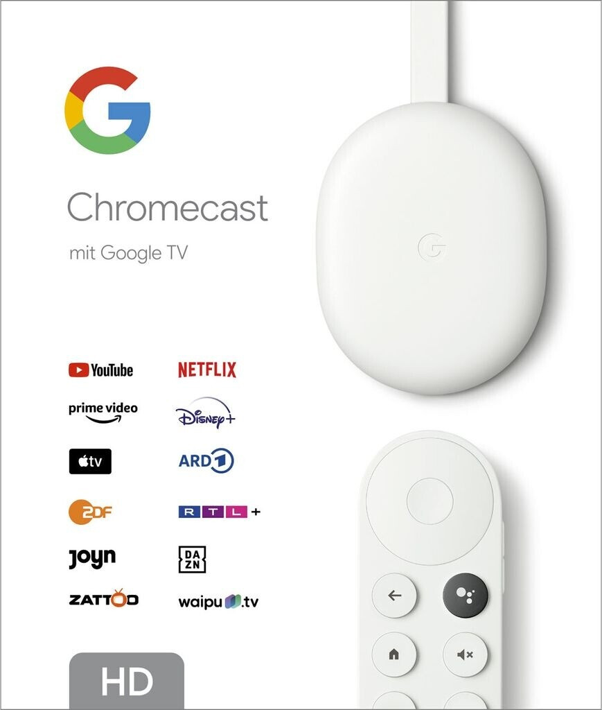 Google Chromecast avec Google TV HD au meilleur prix | Février