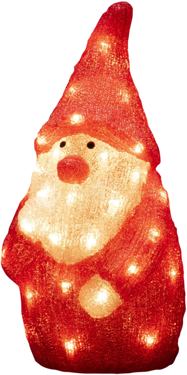 Dioden | Acryl Konstsmide bei (6243-103) 46,99 LED Weihnachtsmann 40 € Preisvergleich weiße Dekofigur ab warm