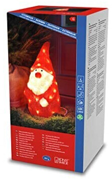 Dioden bei ab (6243-103) 46,99 Acryl weiße Weihnachtsmann LED 40 Preisvergleich | warm Konstsmide € Dekofigur