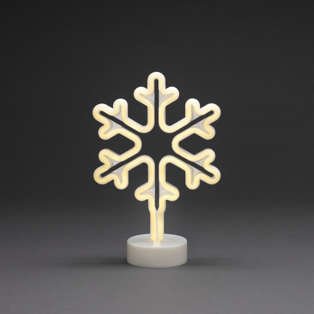 Konstsmide LED Dioden (3077-100) mit weiße Dekolicht | Schneeflocke Schlauchsilhouette ab bei 192 6h 24,99 Timer € Preisvergleich warm