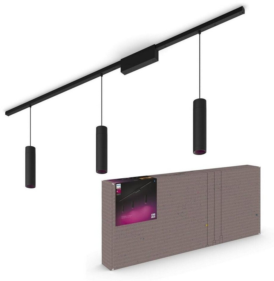 Philips Hue Bluetooth White & Color Ambiance Perifo Pendant 3 Spots black (929003117101)