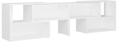 Photos - Mount/Stand VidaXL TV Cabinet 149 x 30 x 52 cm Engineered Wood white  (808359)