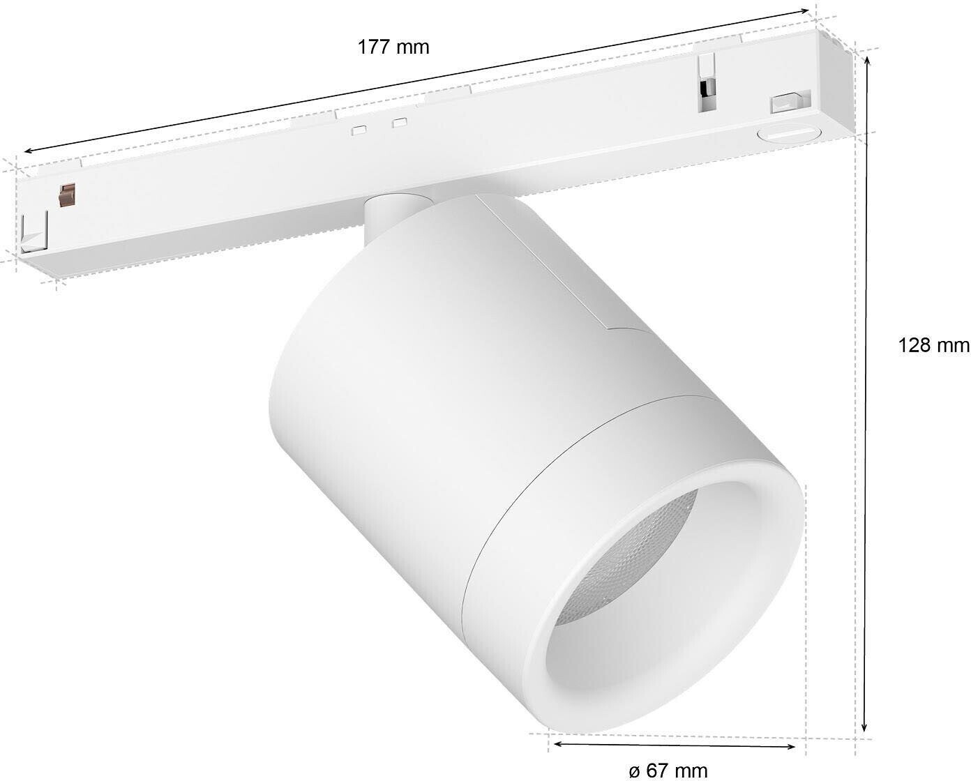 Philips Philips Hue Bluetooth White & Color Ambiance Perifo Spot  Erweiterung weiß (929003115801) ab 109,99 € | Preisvergleich bei