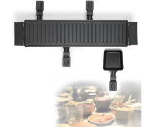 Nero LIVOO DOC259 Dispositivo per raclette per 4 Persone Metallo 