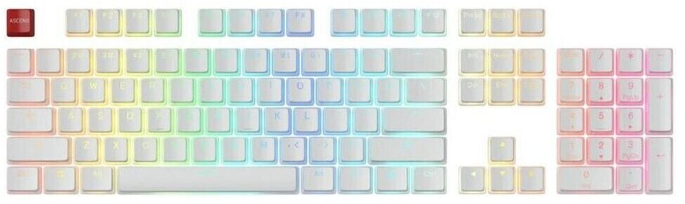 Glorious Gaming Aura Keycaps White (US)