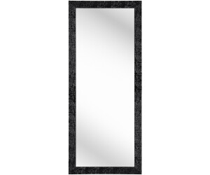 Bigbuy Spiegel Wandspiegel 80 x 1,5 x 80 cm Glas Schwarz Metall Fenster