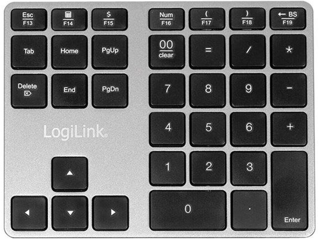 LogiLink Keypad Bluetooth Aluminium (ID0187)