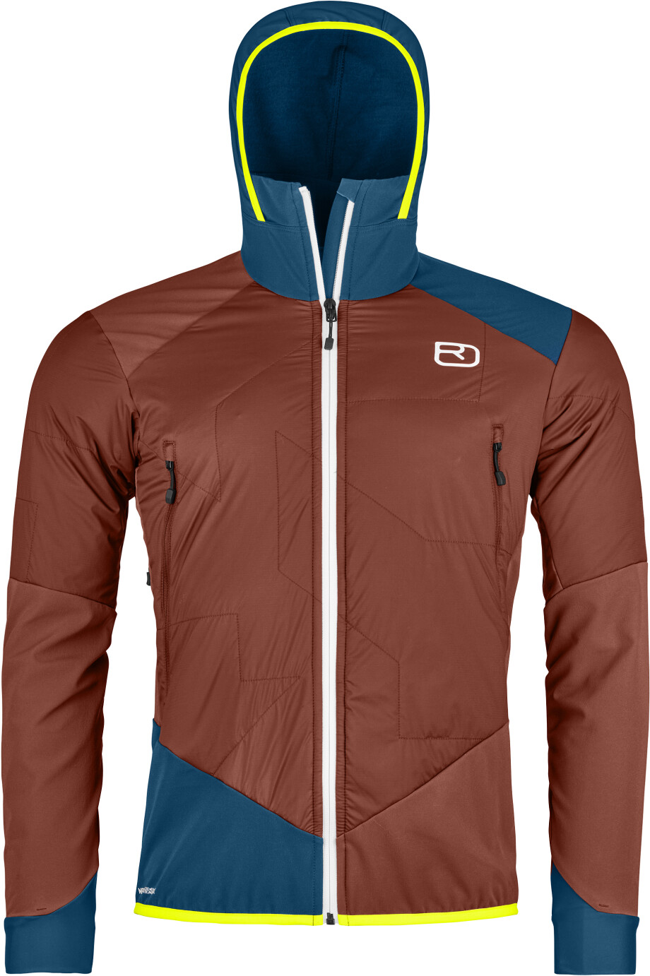 Ortovox Swisswool Col Becchei Hybrid M Jacket clay orange