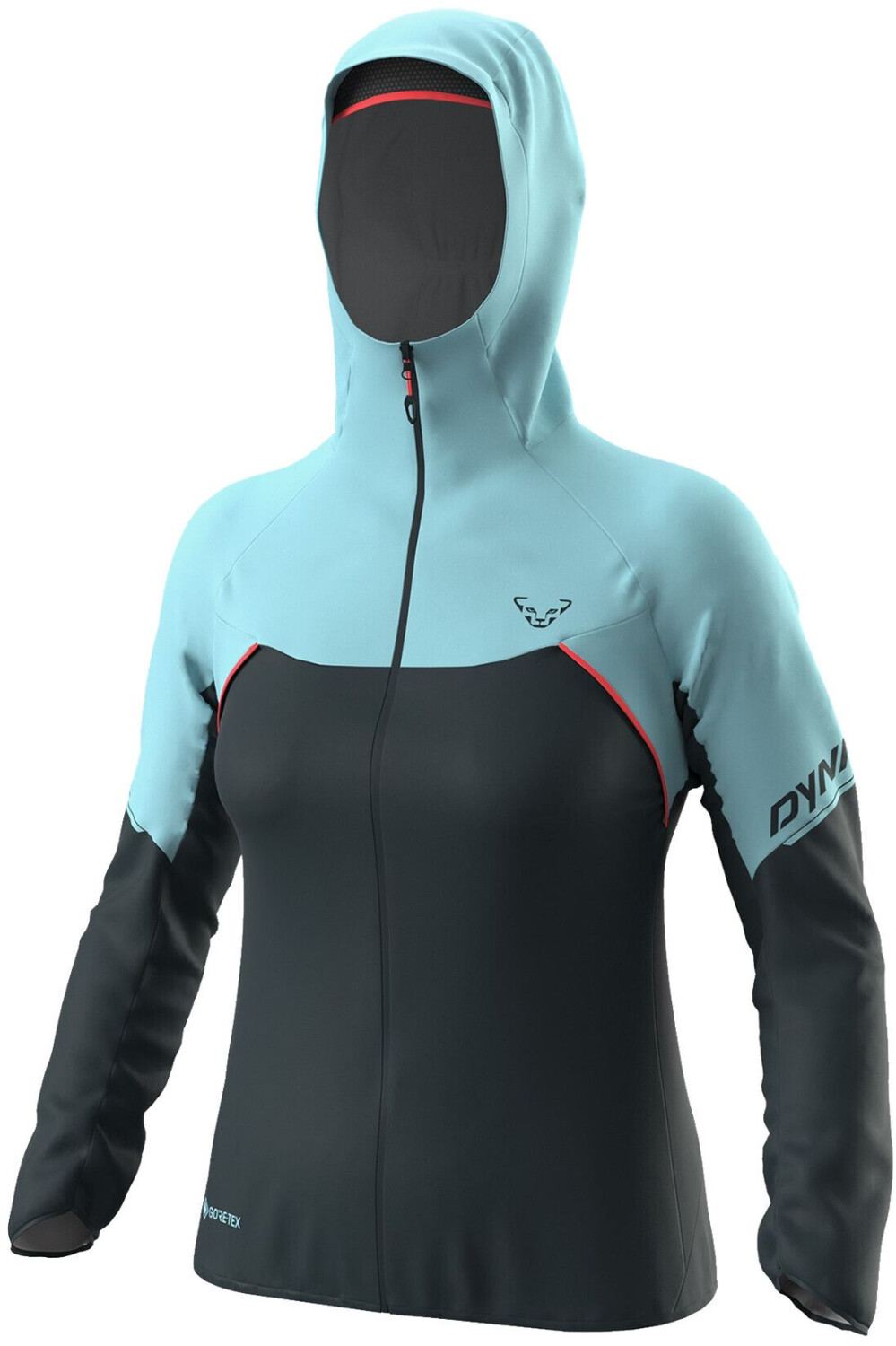 Women's trail jacket Dynafit ALPINE REFLECTIVE (black out pink)
