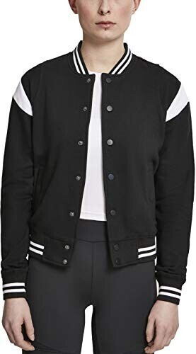 Urban Classics Inset College Jacket Women (TB2618) black/white ab 28,99 € |  Preisvergleich bei