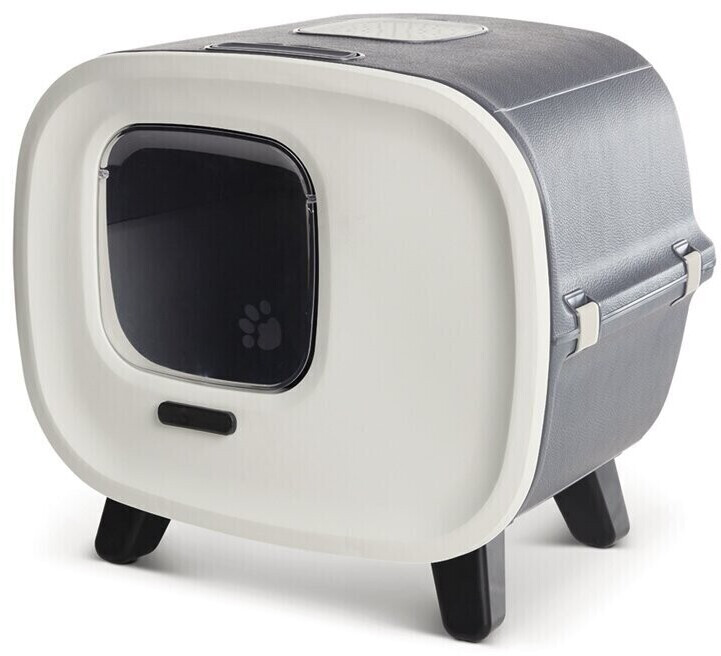 Savic Luxury cat litter tray Mira black/white