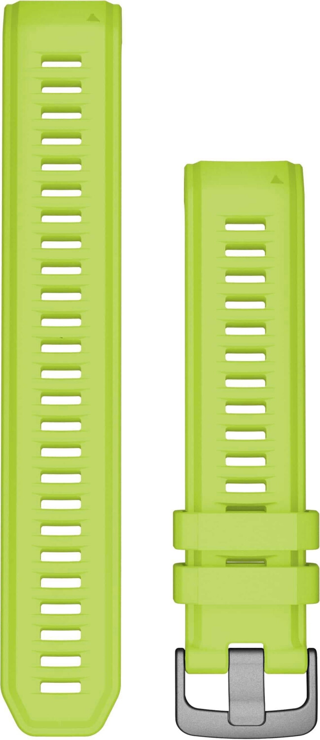 Garmin QuickFit 22 Watch Strap Silicone Lime (010-13105-02)