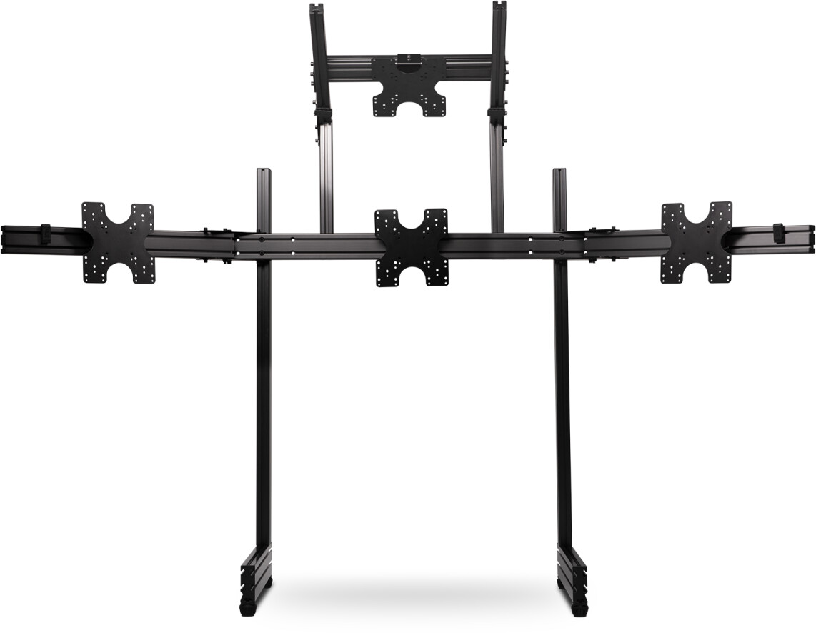 Next Level Racing Elite Quad Monitor Stand carbone gris