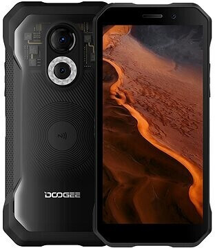 Doogee S61 Pro 6Go noir transparent