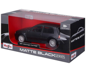 Maisto 31290 VW Golf IV R32 schwarz matt Maßstab 1:24 Modellauto