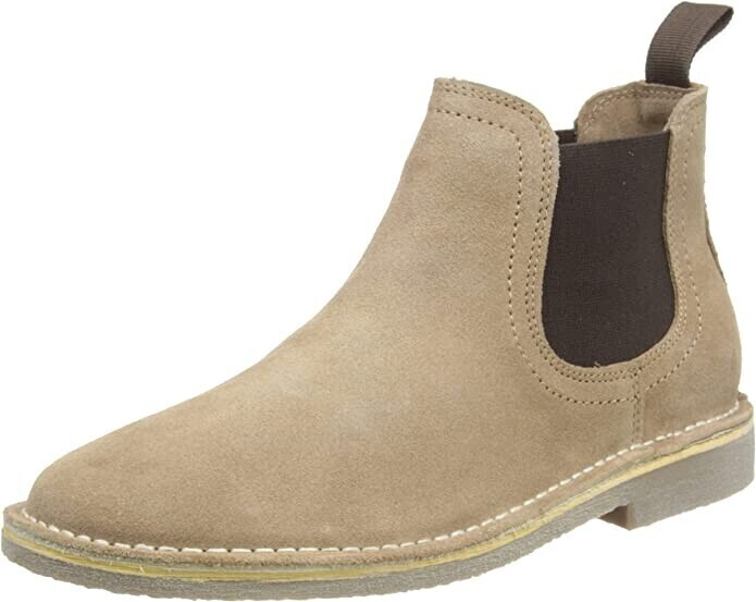 Buy Hush Puppies Mens Shaun Slip On Suede Chelsea Boots Sand from