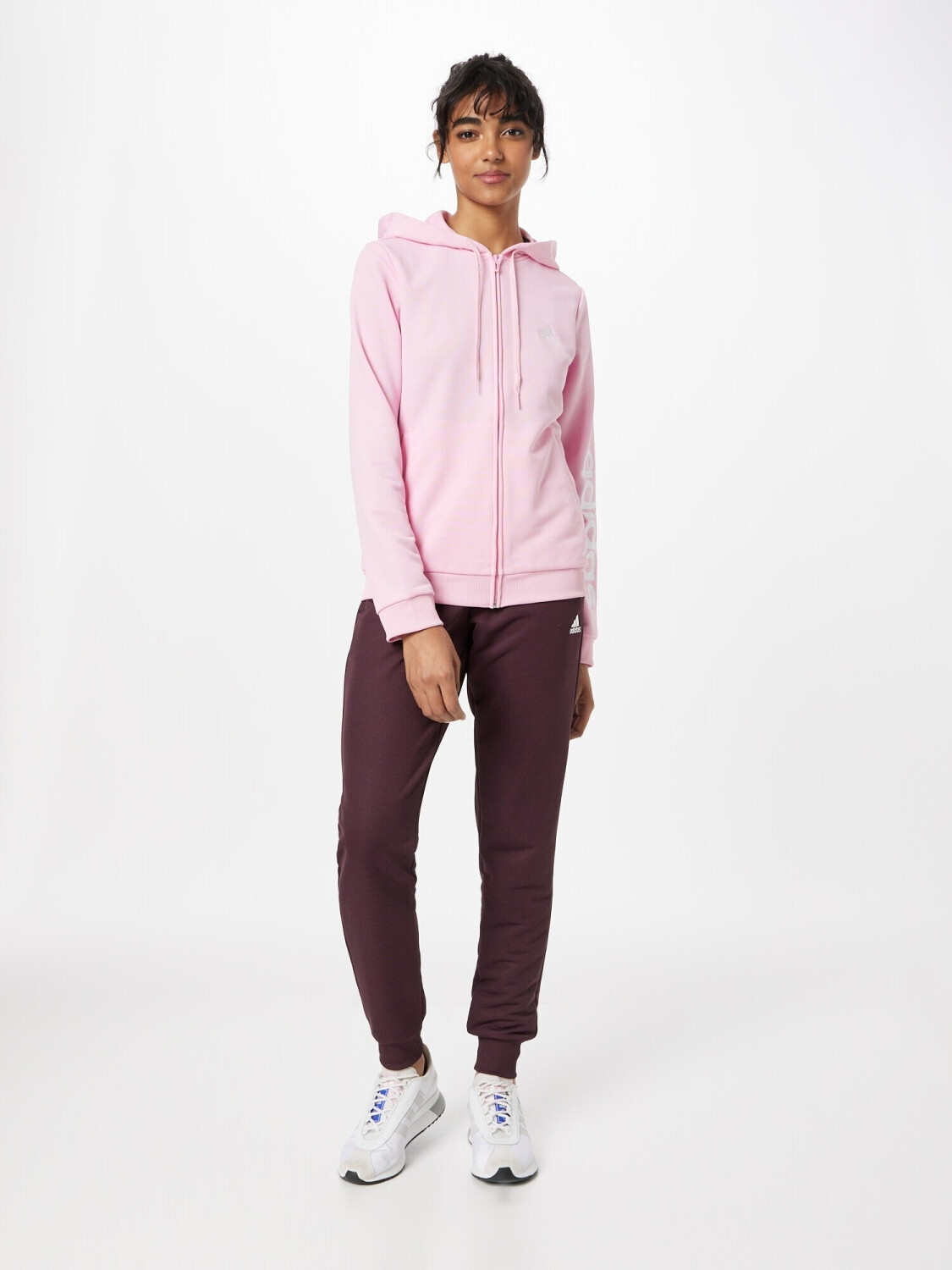 45,00 Essentials HT7519) | Girl € bei Tracksuit Preisvergleich ab ( maroon pink/shadow true Adidas