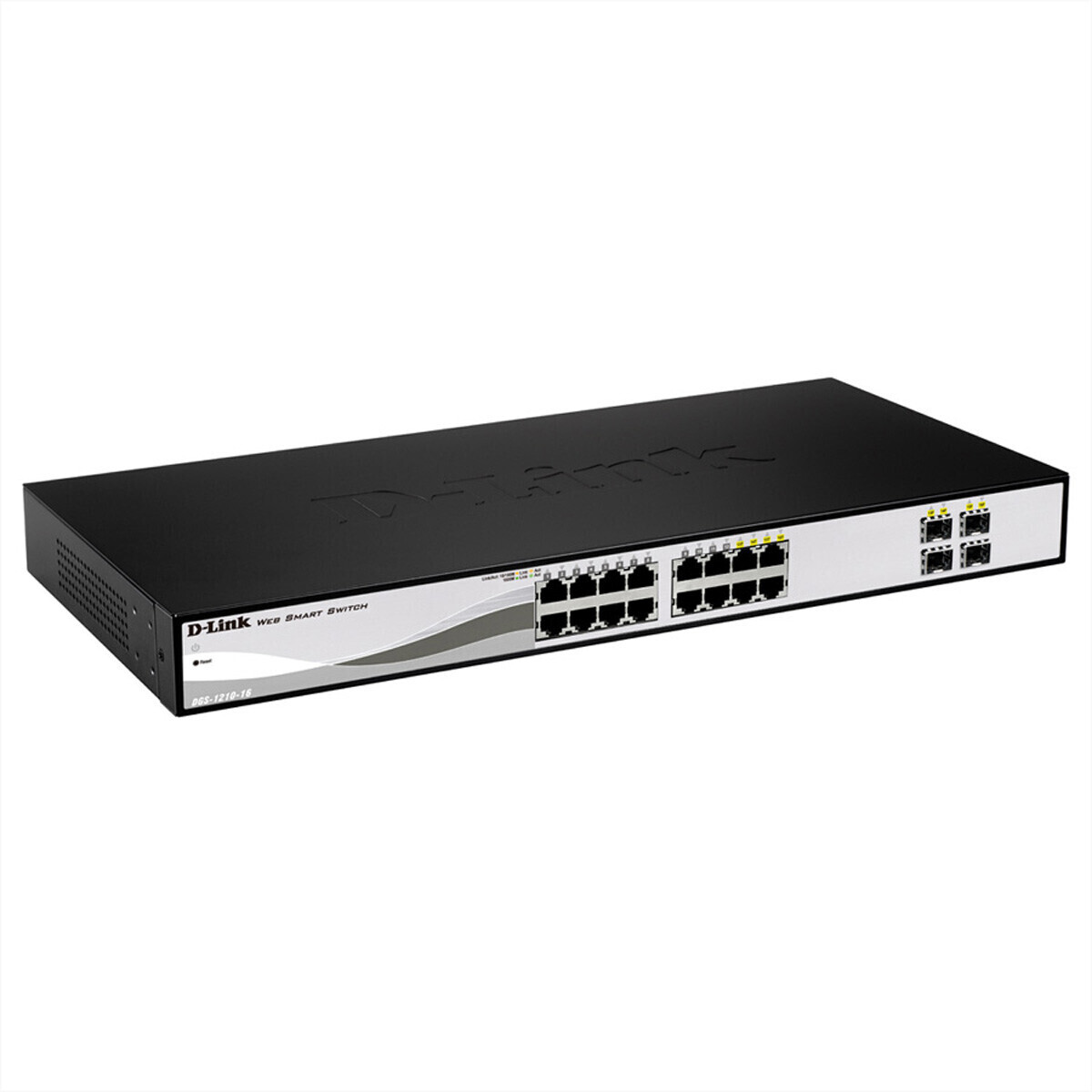 D-Link 16-Port Layer2 Smart Managed Gigabit Switch (DGS-1210-16/E)