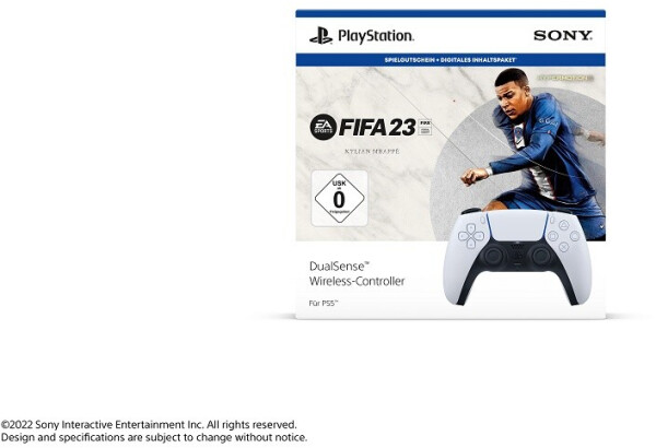 Sony DualSense Wireless Controller White + FIFA 23, Bild 11