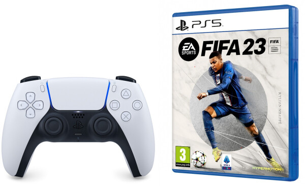 Sony DualSense Wireless Controller White + FIFA 23, Bild 10