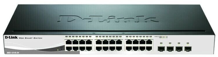 D-Link 24-Port Layer2 Smart Managed Gigabit Switch (DGS-1210-24/E)