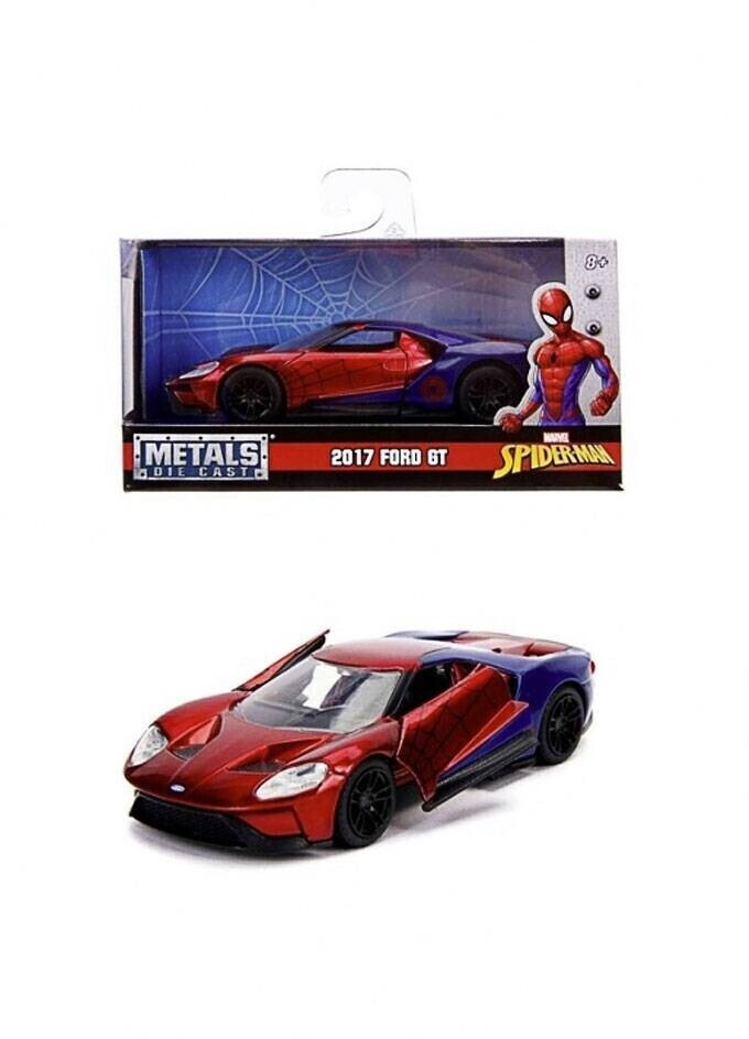 miniature Marvel Spiderman 2017 Ford GT, échelle 1:24