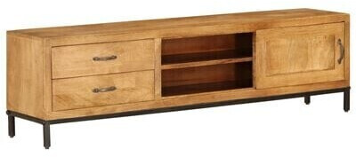 vidaXL TV Cabinet Solid Mango Wood 140 x 30 x 40 cm (246786)