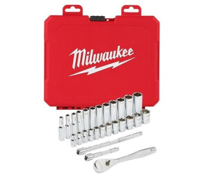 Milwaukee 4932464943 (1/4 Drive 28 pc Ratchet + Socket Set Metric 