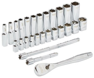 Milwaukee 4932464943 (1/4 Drive 28 pc Ratchet + Socket Set Metric 