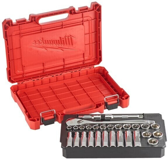 Milwaukee 4932471864 (1/2 Metric Ratchet + Socket Set)