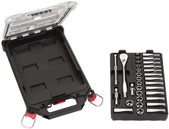 Milwaukee 4932478813 (3/8 Metric 32 pc Ratchet & Socket PACKOUT Set)