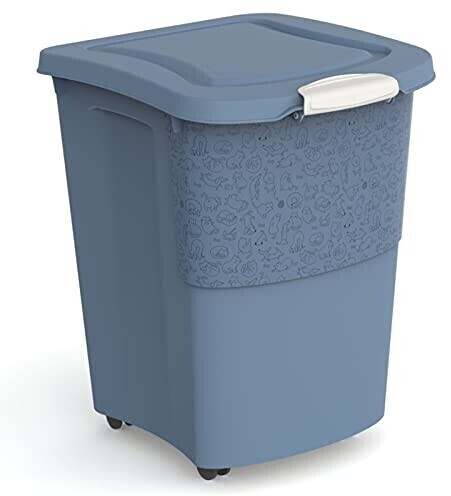 Rotho Archie Pet Food Bin 38L blue